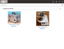Tablet Screenshot of dentissimo-shop.com